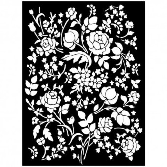STAMPERIA MEDIA STENCIL - ШАБЛОН 20 Х 25 СМ - KSTD031