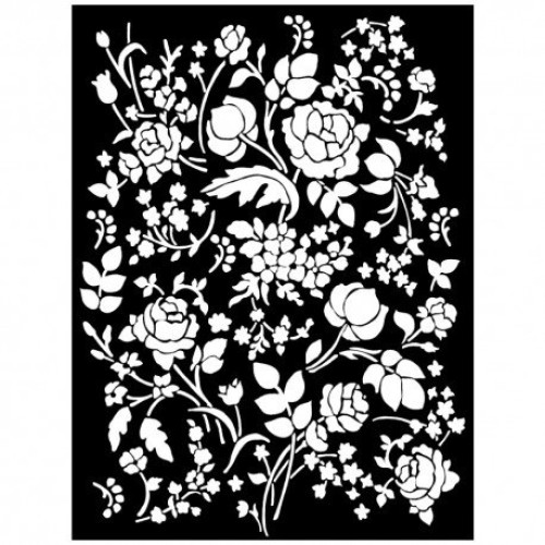 STAMPERIA MEDIA STENCIL - ШАБЛОН 20 Х 25 СМ - KSTD031