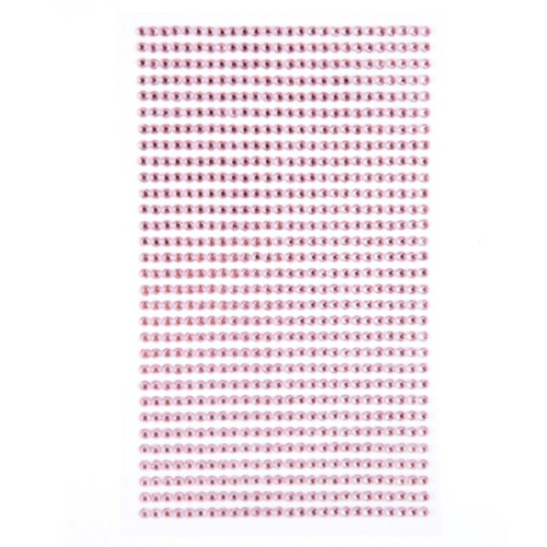 DP CRAFT SELF-ADHESIVE STONES 3 MM.806 PCS. GRKR-040