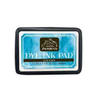 STAMPERIA DYE INK PAD PIGMENT PAD WKPR04 CERULEAN BLUE