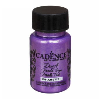 CADENCE ACRYLIC PAINT METALLIC DORA 50 ML. - AMETHYST 156