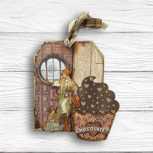 STAMPERIA COFFEE AND CHOCOLATE JUNK JOURNAL - SBJK06