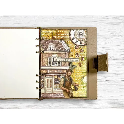 STAMPERIA COFFEE AND CHOCOLATE JUNK JOURNAL - SBJK06