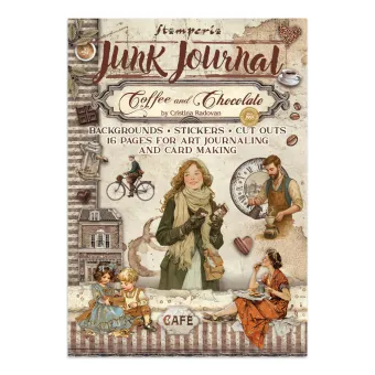 STAMPERIA COFFEE AND CHOCOLATE JUNK JOURNAL - SBJK06