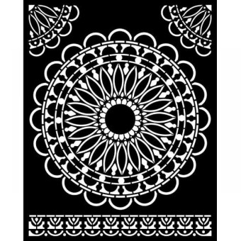 STAMPERIA MEDIA STENCIL - ШАБЛОН 20 Х 25 СМ - KSTD074