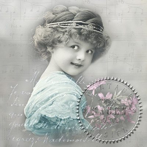 SAGEN VINTAGE NAPKINS FOR DECOUPAGE 33/33 CM - 80030