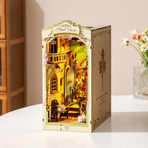 ROBOTIME 3D ДЪРВЕН ПЪЗЕЛ FLORAL CORNER 164 ЧАСТИ TGB09