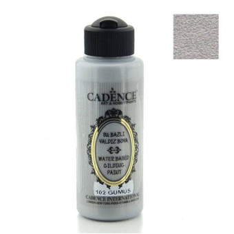 CADENCE ACRYLIC GOLD LEAF PAINT 120 ML - SILVER 102