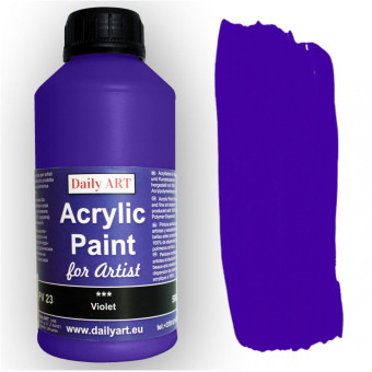 DAILY ART ACRYLIC PAINT 500 ML - VIOLET DA19102360