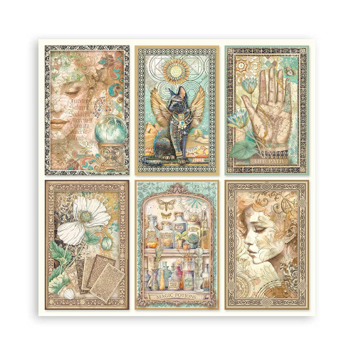 STAMPERIA SHABBY ROSE БЛОКЧЕ 20,3/20,3 СМ -SBBS105