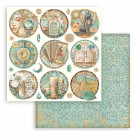STAMPERIA SHABBY ROSE БЛОКЧЕ 20,3/20,3 СМ -SBBS105