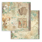STAMPERIA SHABBY ROSE БЛОКЧЕ 20,3/20,3 СМ -SBBS105