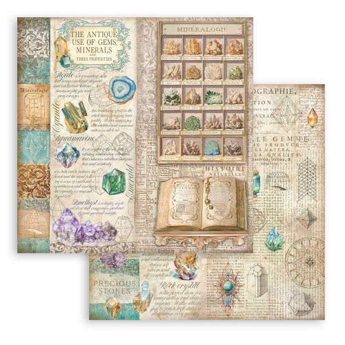 STAMPERIA SHABBY ROSE БЛОКЧЕ 20,3/20,3 СМ -SBBS105