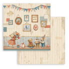 STAMPERIA FAMILY БЛОКЧЕ ХАРТИЯ 20,3/20,3 СМ - SBBS137