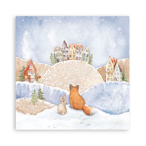 STAMPERIA WINTER DESIGNER BLOCK 30.5/30.5CM - SBBL139