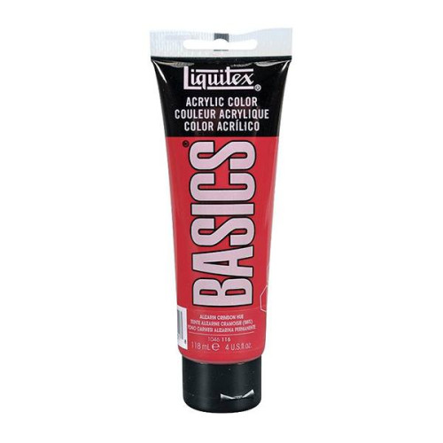 LIQUITEX АКРИЛНА БОЯ BASICS 118 МЛ-АЛИЗАРИН 1046116