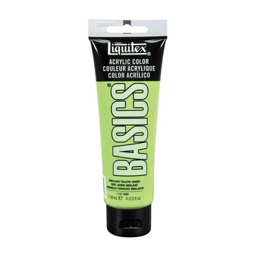 LIQUITEX АКРИЛНА БОЯ BASICS 118МЛ-БРИЛЯНТ ЖЪЛТА ЗЕЛЕНА104616