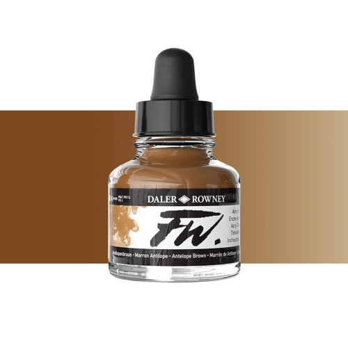 DALER ROWNEY ACRYLIC INK FW 29.5 ML - ANTELOPE BROWN 160029222