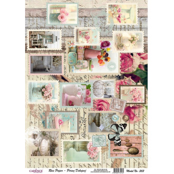 CADENCE DECOUPAGE RICE PAPER A3 - 353