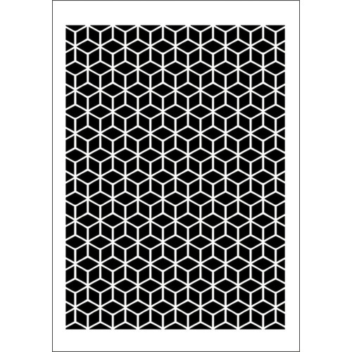 DAILY ART УНИВЕРСАЛЕН ШАБЛОН А5 TINY RHOMBUS GRID DA17ST0182