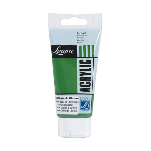 L&B АКРИЛНА БОЯ LOUVRE 80 МЛ - CHROMIUM OXIDE GREEN 542