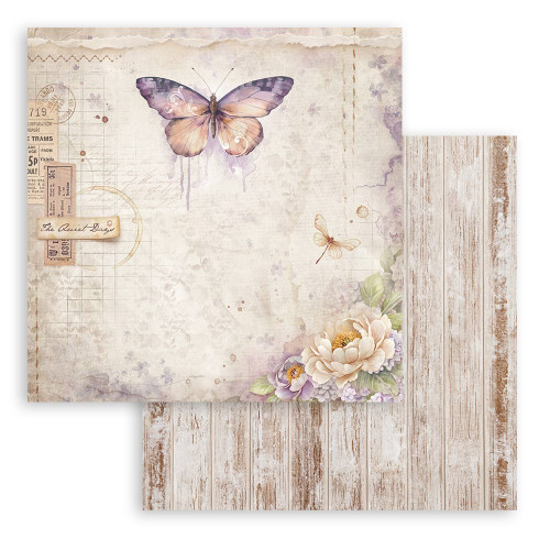 STAMPERIA QUIET DAYS BLOCK 30.5/30.5 CM - SBBL178