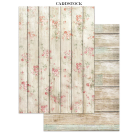 STAMPERIA HOUSE OF ROSES JUNK JOURNAL 8 КАРТИЧКИ 4 СТИКЕРА И 4 ИЗРЕЗКИ - SBJK19