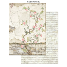 STAMPERIA HOUSE OF ROSES JUNK JOURNAL 8 КАРТИЧКИ 4 СТИКЕРА И 4 ИЗРЕЗКИ - SBJK19