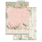 STAMPERIA HOUSE OF ROSES JUNK JOURNAL 8 КАРТИЧКИ 4 СТИКЕРА И 4 ИЗРЕЗКИ - SBJK19