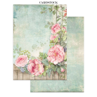 STAMPERIA HOUSE OF ROSES JUNK JOURNAL 8 КАРТИЧКИ 4 СТИКЕРА И 4 ИЗРЕЗКИ - SBJK19