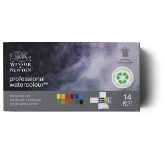W&N АКВАРЕЛНА БОЯ PROFESSIONAL 14 ЧАСТИ 0190685