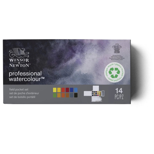 W&N АКВАРЕЛНА БОЯ PROFESSIONAL 14 ЧАСТИ 0190685