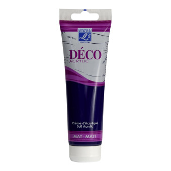 L&B ACRYLIC PAINT DECO MAT 120 ML - VIOLET 626