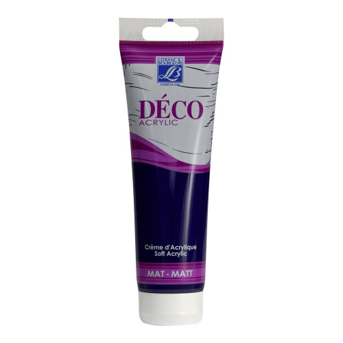 L&B ACRYLIC PAINT DECO MAT 120 ML - VIOLET 626