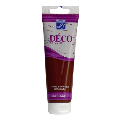 L&B ACRYLIC PAINT DECO MAT 120 ML - HAZELNUT 486