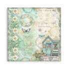STAMPERIA DAISY ART BLOCK PAPER 20.3/20.3 CM - SBBSXB22