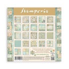 STAMPERIA DAISY ART BLOCK PAPER 20.3/20.3 CM - SBBSXB22