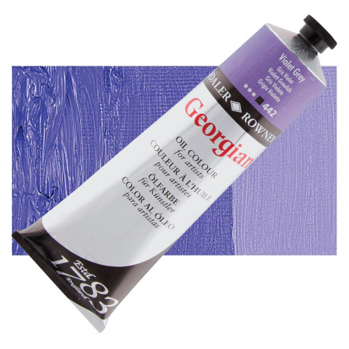DALER ROWNEY OIL PAINT GEORGIAN 225 ML. - VIOLET GREY