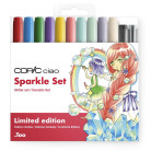 COPIC CIAO SET - 12 COLORS SPARKLE SET