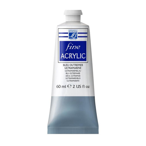 L&B АКРИЛНА БОЯ FINE 60 МЛ - ULTRAMARINE 043