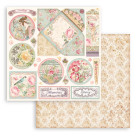 STAMPERIA BLOCK DESIGNER PAPER 15.2/15.2 CM - SBBXS26