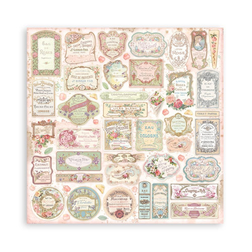 STAMPERIA BLOCK DESIGNER PAPER 15.2/15.2 CM - SBBXS26