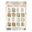 STAMPERIA ORIENTAL GARDEN JUNK JOURNAL 8 КАРТИЧКИ 4 СТИКЕРА И 4 ИЗРЕЗКИ - SBJK26