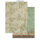 STAMPERIA ORIENTAL GARDEN JUNK JOURNAL 8 КАРТИЧКИ 4 СТИКЕРА И 4 ИЗРЕЗКИ - SBJK26
