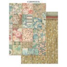 STAMPERIA ORIENTAL GARDEN JUNK JOURNAL 8 КАРТИЧКИ 4 СТИКЕРА И 4 ИЗРЕЗКИ - SBJK26