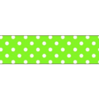FOLIA WASHI TAPE - ЛЕПЕНКА ЗА ДЕКОРАЦИЯ - ЗЕЛЕНО НА ТОЧКИ