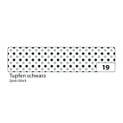 FOLIA WASHI TAPE - DECORATION TAPE - BLACK DOTS