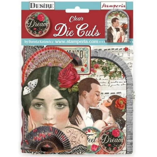 STAMPERIA CLEAR DIE CUTS DFLDCP28