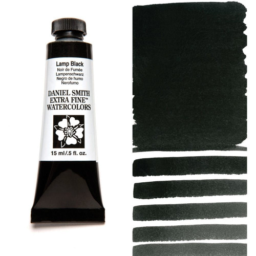 DANIEL SMITH АКВАРЕЛНА БОЯ 15МЛ - LAMP BLACK 284600003
