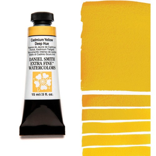 DANIEL SMITH WATERCOLOUR PAINT 15ML - CADM YELLOW D H 284600221